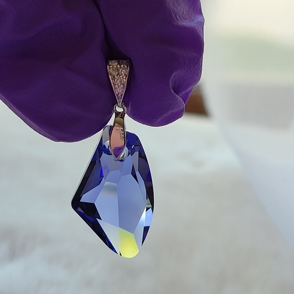 ❤️❤️Sparkle By 7K Tanzanite Necklace - Picture 4 of 6